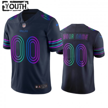 Kinder Dallas Cowboys Trikot Personalisiert City Edition Vapor Limited Navy